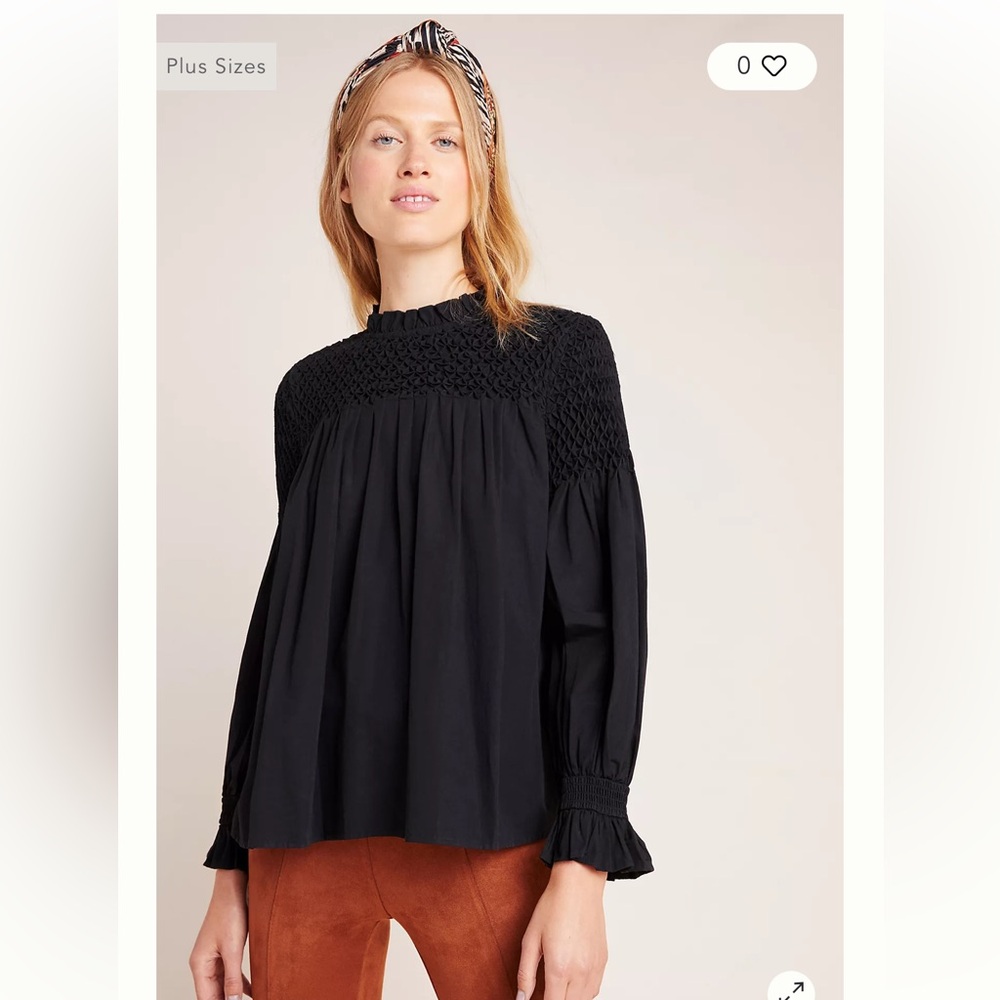 Anthropologie Maeve modern‎ Peasant blouse- worn a few times 98 retail